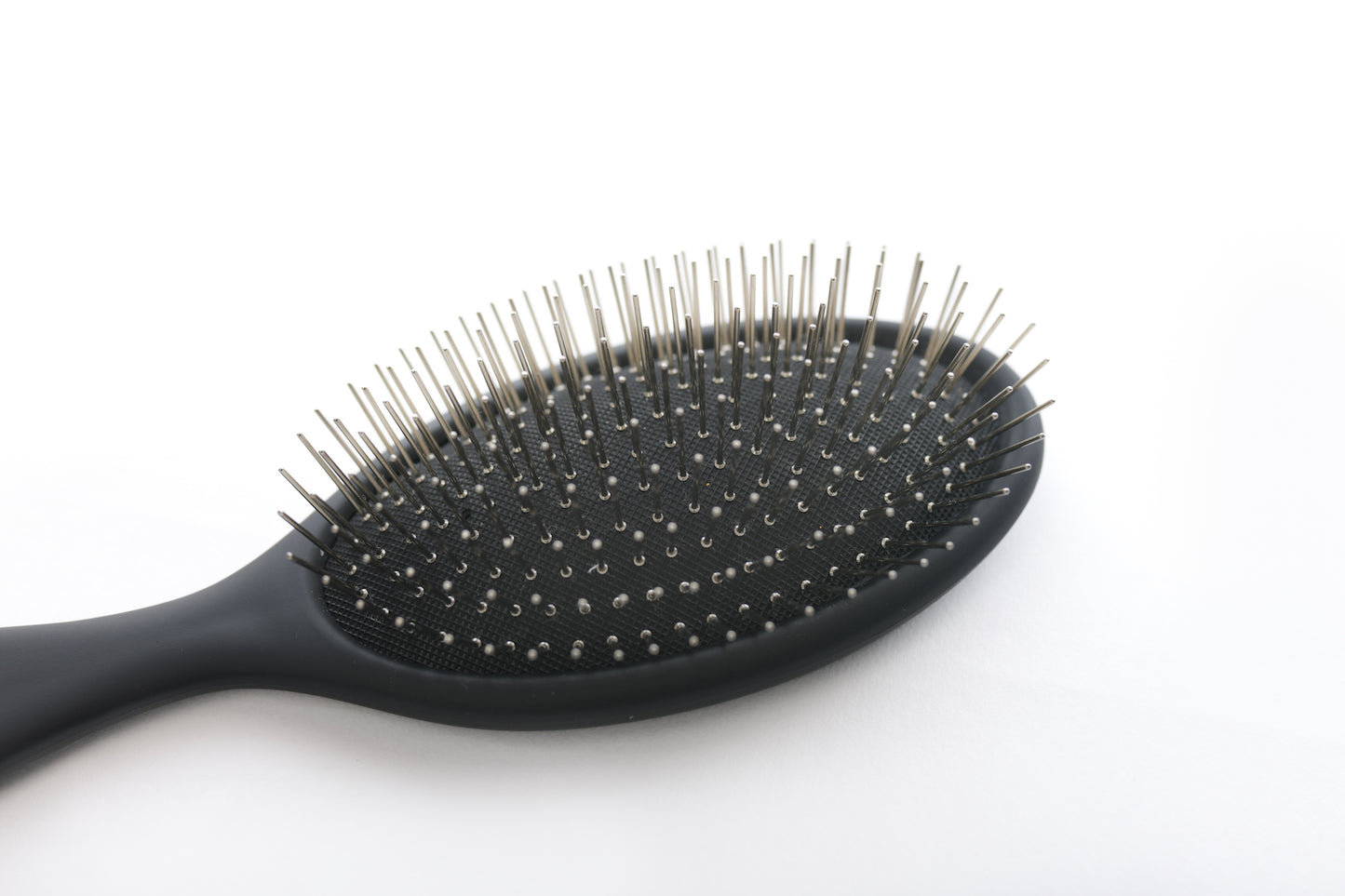 Dry & Wet Detangler Hair Brush – Luxury Metal Bristle Brush with Solid Polymer Handle for Natural Hair, Wigs, or Extensions – Detangling Brush for Curly, Straight, Fine, or Thick Hair by Simply Boujie