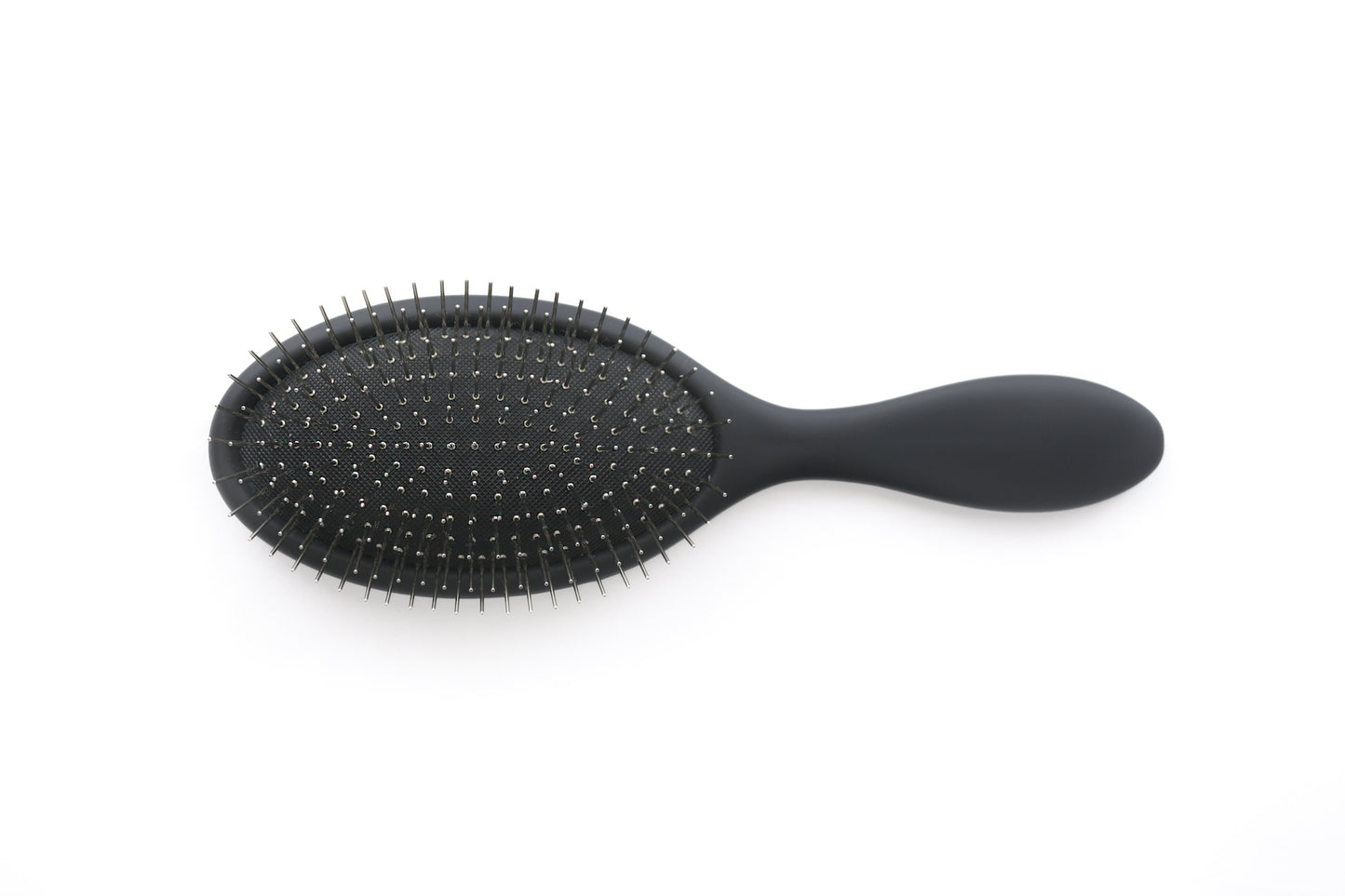 Dry & Wet Detangler Hair Brush – Luxury Metal Bristle Brush with Solid Polymer Handle for Natural Hair, Wigs, or Extensions – Detangling Brush for Curly, Straight, Fine, or Thick Hair by Simply Boujie